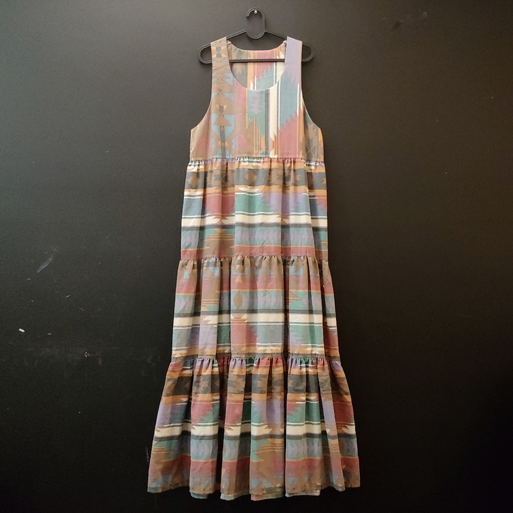 NEW upcycled, handmade adult maxi dress